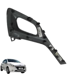 Moldura Maçaneta Int Diant Esq Peugeot 208 2017 9801764977