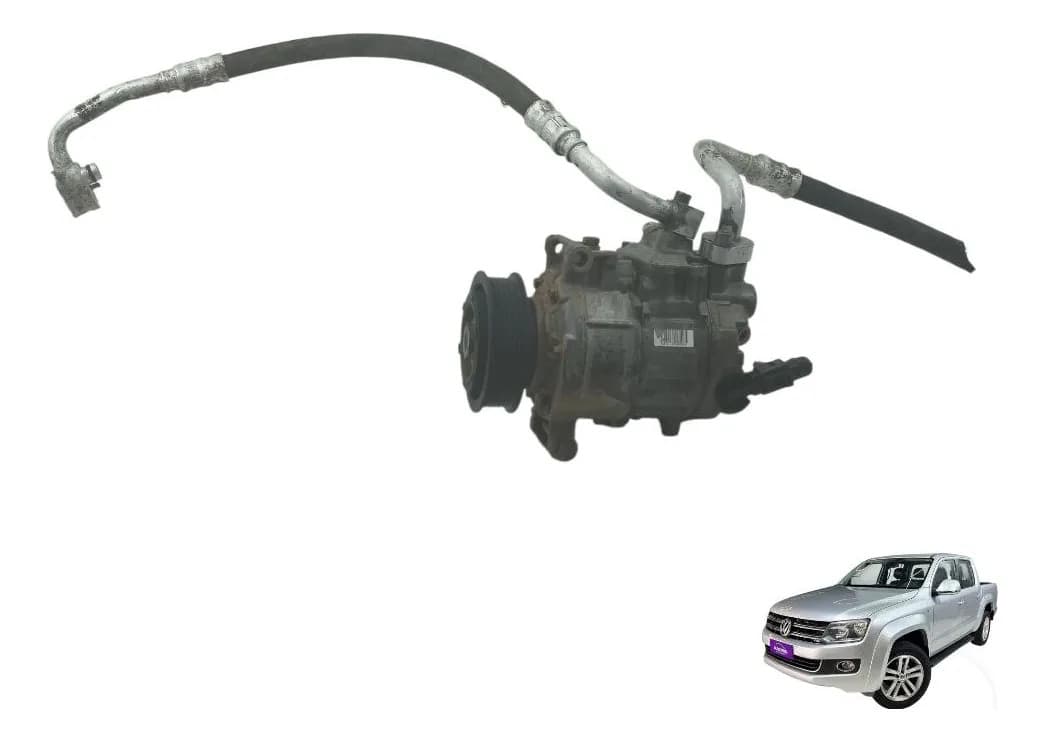 Compressor Para Amarok 2.0 Diesel Turbo 2013 A 2020 6seu14c
